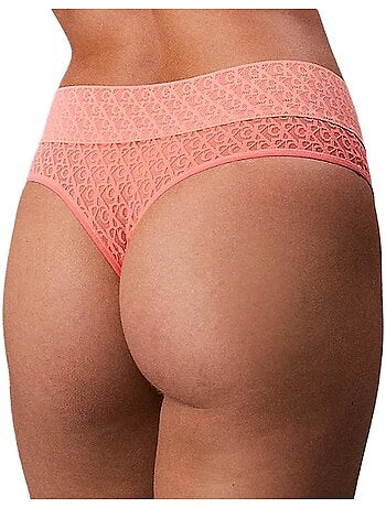 Calvin klein jeans braziliaanse culotte roze koraal voor dames