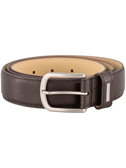 Calvin Klein Jeans Casual Bruine Riem met Gesp - Maat 32 - Kiabi