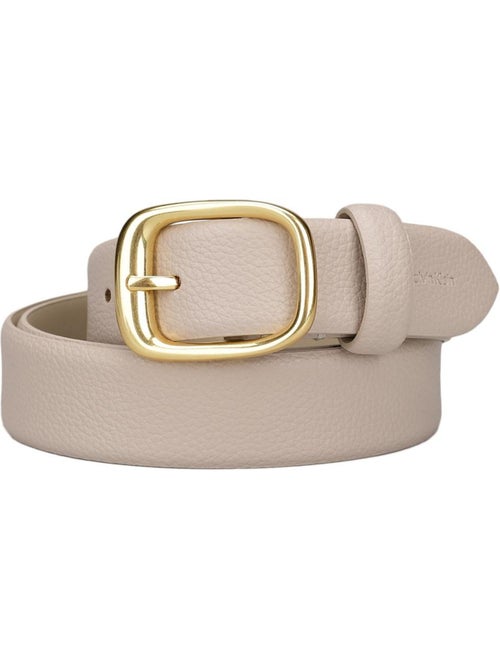 Calvin Klein Jeans Chunky Beige Damesriem - Kiabi