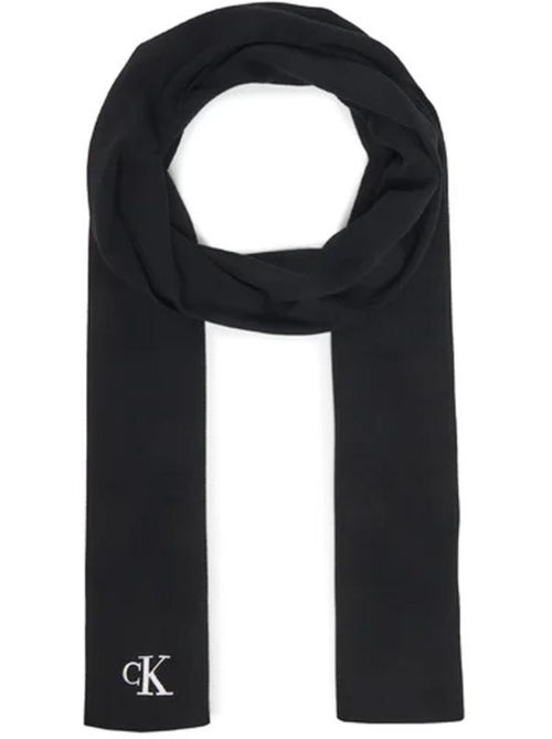 Calvin Klein Jeans CK Fine Zwarte Unisex Sjaal - Kiabi Calvin Klein Jeans CK Fine Zwarte Unisex Sjaal - Kiabi