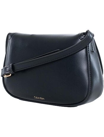 Calvin klein jeans ck flap bruine dames schoudertas