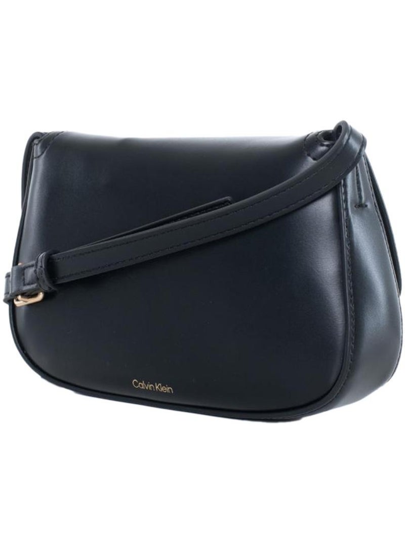 Calvin Klein Jeans Ck Flap Zwarte Dames Schoudertas Zwart - Kiabi