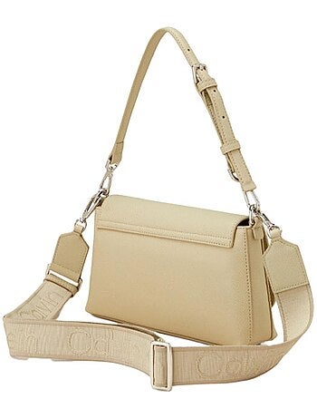 Calvin klein jeans ck must conv beige dames schoudertas