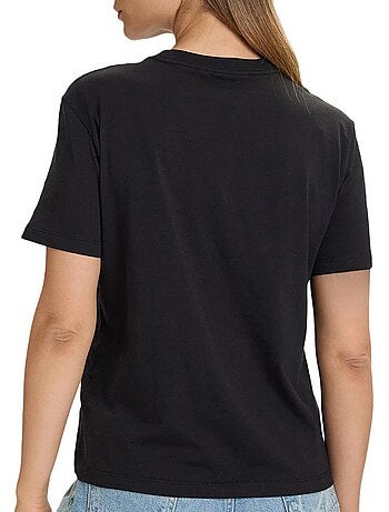Calvin klein jeans classic boxed t-shirt wit voor dames