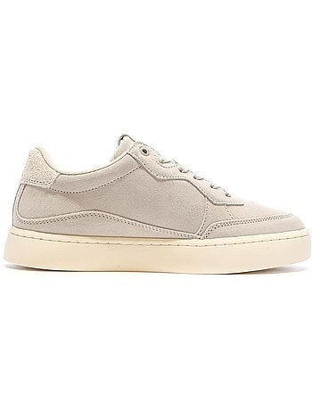 Calvin klein jeans classic cupsole greige heren sneakers