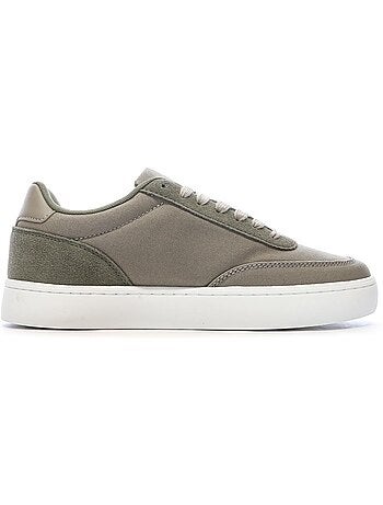Calvin klein jeans classic cupsole heren sneakers kaki