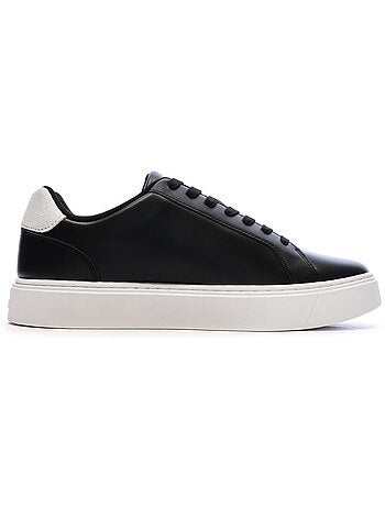 Calvin klein jeans classic cupsole lace heren sneakers zwart