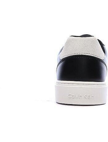 Calvin klein jeans classic cupsole lace heren sneakers zwart