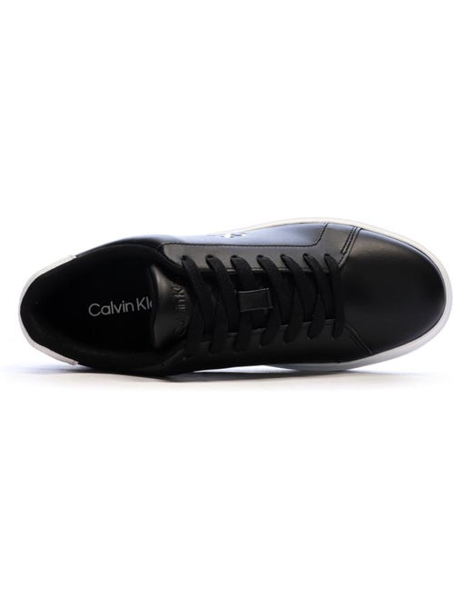 Calvin Klein Jeans Classic Cupsole Lace Heren Sneakers Zwart - Kiabi Calvin Klein Jeans Classic Cupsole Lace Heren Sneakers Zwart - Kiabi