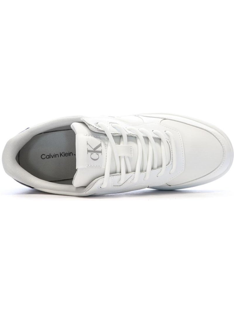 Calvin Klein Jeans Classic Cupsoles Witte Heren Sneakers Wit - Kiabi