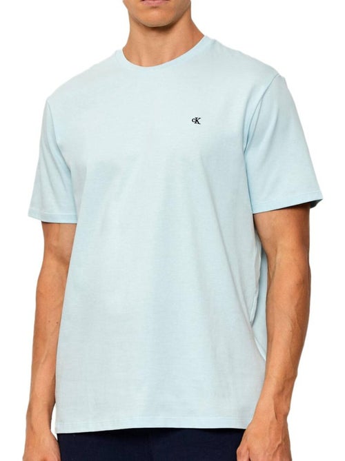 Calvin Klein Jeans Classic Lichtblauw T-shirt voor Heren - Kiabi Calvin Klein Jeans Classic Lichtblauw T-shirt voor Heren - Kiabi