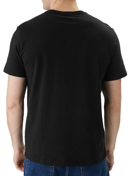 Calvin Klein Jeans Classic Micro T-shirts voor Heren - Zwart/Wit (2-pack) - Kiabi Calvin Klein Jeans Classic Micro T-shirts voor Heren - Zwart/Wit (2-pack) - Kiabi