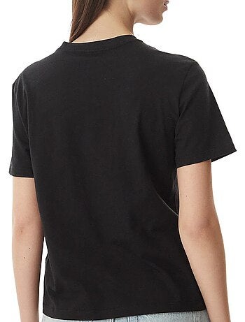 Calvin klein jeans classic zwart t-shirt voor dames - maat 12