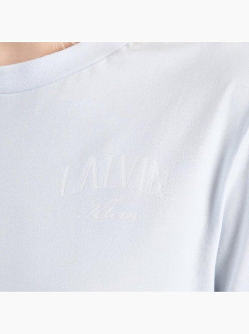 Calvin klein jeans classics lichtblauw t-shirt voor dames - Kiabi Calvin klein jeans classics lichtblauw t-shirt voor dames - Kiabi