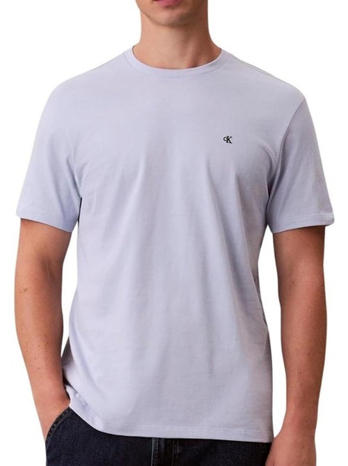Calvin Klein Jeans Classics T-shirt Mauve voor Heren - Kiabi Calvin Klein Jeans Classics T-shirt Mauve voor Heren - Kiabi