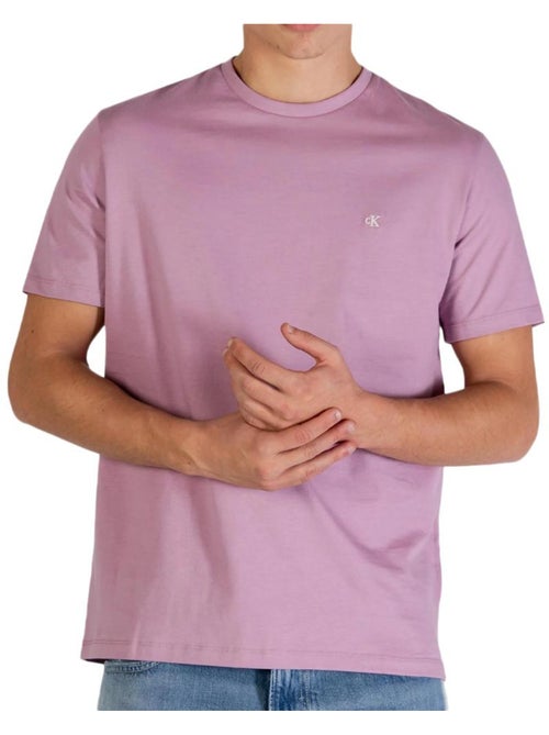Calvin Klein Jeans Classics Violet T-shirt voor Heren - Kiabi