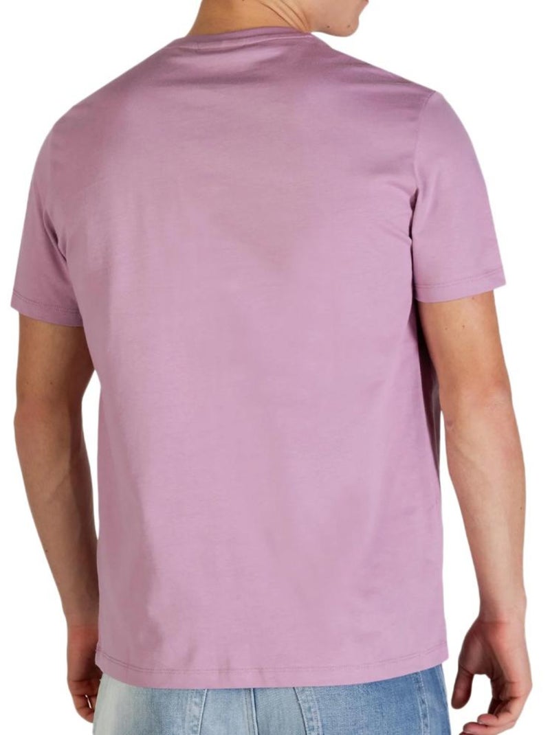 Calvin Klein Jeans Classics Violet T-shirt voor Heren Roze - Kiabi