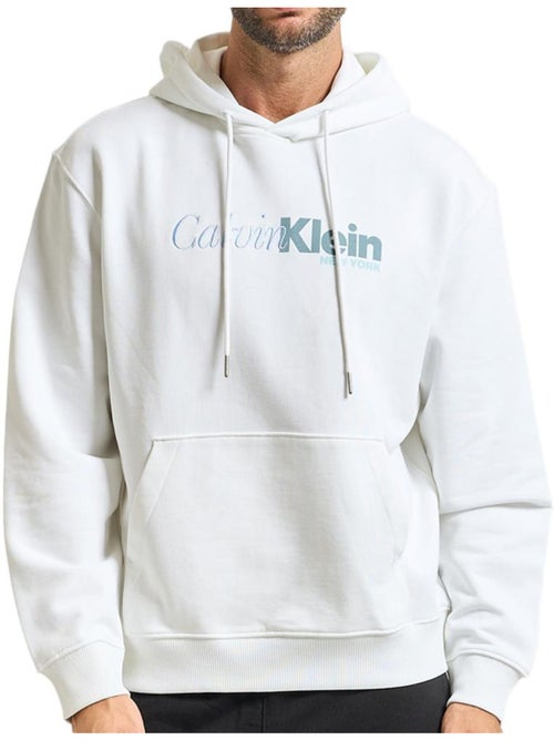 Calvin Klein Jeans Cursi Heren Sweatshirt Wit - Kiabi Calvin Klein Jeans Cursi Heren Sweatshirt Wit - Kiabi