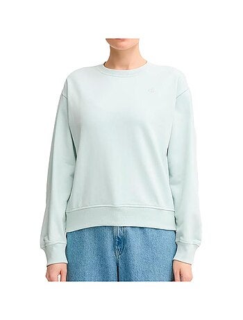 Calvin klein jeans dames archief logo fren sweatshirt blauw