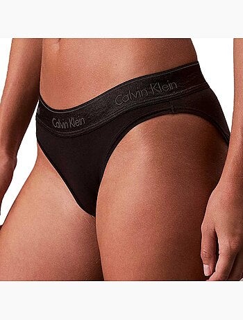 Calvin klein jeans dames bikinibroekje zwart/grijs culotte