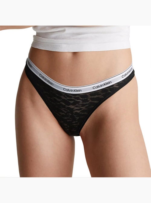 Calvin klein jeans dames braziliaanse culottes zwart - 3-pack - Kiabi