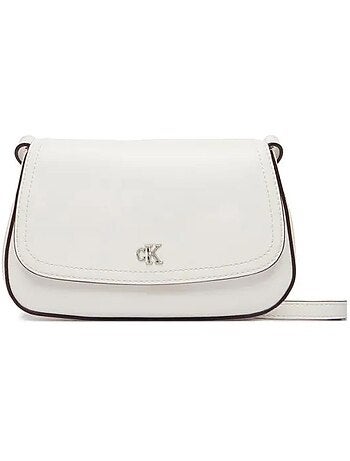 Calvin klein jeans ck flap zwarte dames schoudertas