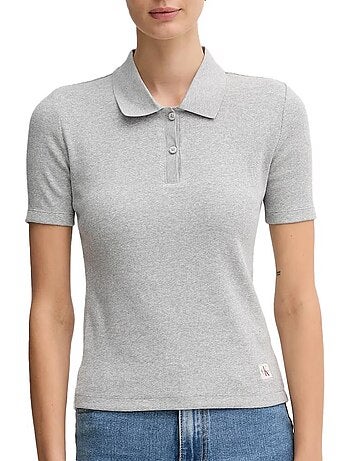 Calvin klein jeans dames polo grijs lv047c907g