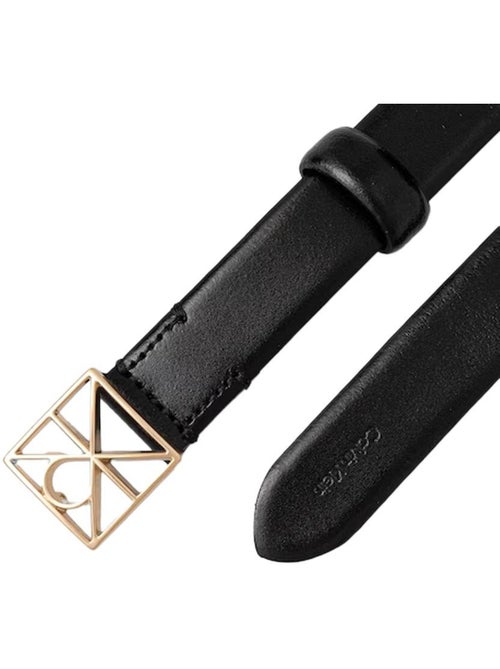 Calvin Klein Jeans Dames Riem Zwart met Emblem - Kiabi
