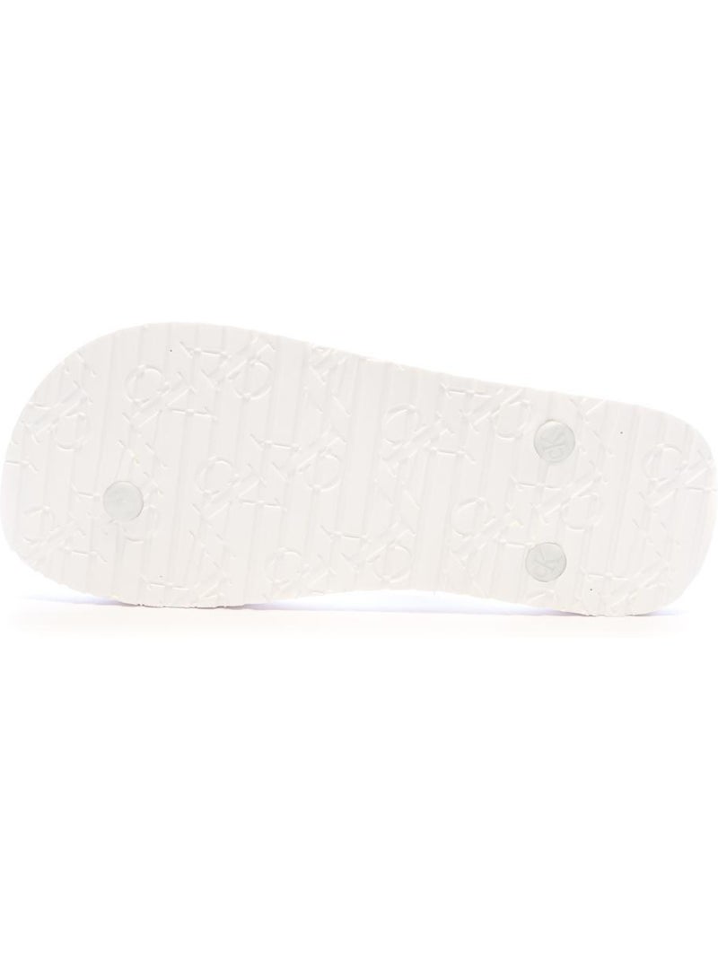 Calvin Klein Jeans Dames Slippers Wit TPU Metallic Wit - Kiabi