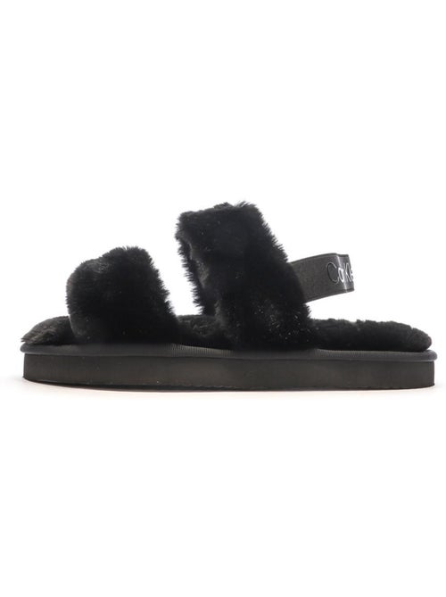 Calvin Klein Jeans Dames Slippers Zwart - Kiabi Calvin Klein Jeans Dames Slippers Zwart - Kiabi