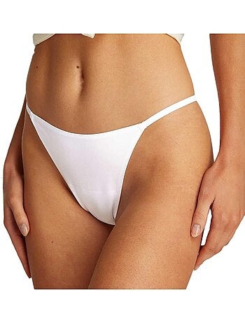 Calvin klein jeans dames string wit lv00qf8086