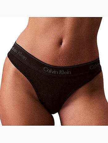 Calvin Klein Jeans Dames String Zwart