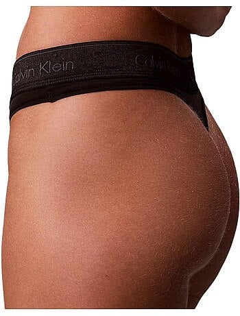 Calvin Klein Jeans Dames String Zwart