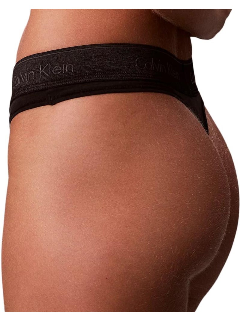 Calvin Klein Jeans Dames String Zwart Zwart - Kiabi
