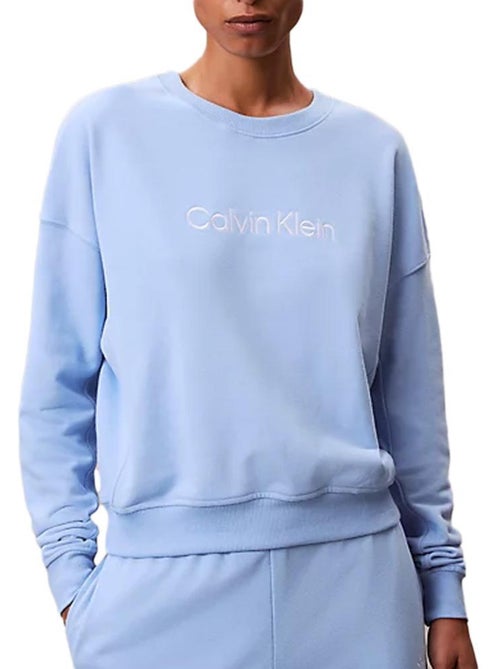 Calvin Klein Jeans Dames Sweater Blauw LV00QS7514 - Kiabi Calvin Klein Jeans Dames Sweater Blauw LV00QS7514 - Kiabi