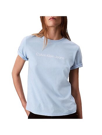 Calvin klein jeans bordeaux t-shirt voor dames - lv047c912g