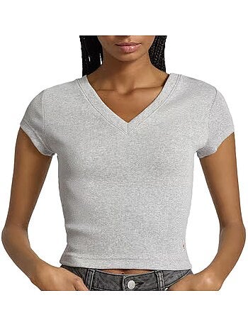 Calvin klein jeans dames t-shirt roze ri-cloud met label