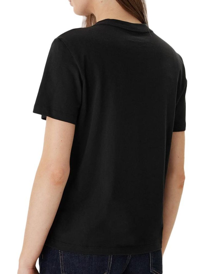 Calvin klein jeans dames t-shirt zwart lv047e804gs Zwart - Kiabi