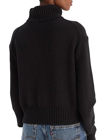 Calvin klein jeans dames trui zwart chenille