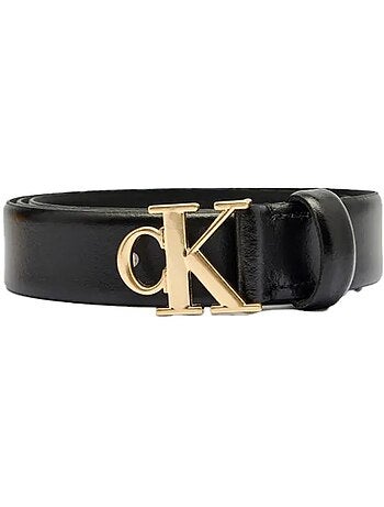 Calvin klein jeans dames zwarte riem met gesp