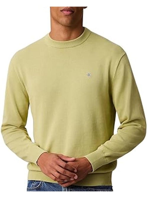 Calvin Klein Jeans Easy Groen Heren Sweatshirt - Kiabi Calvin Klein Jeans Easy Groen Heren Sweatshirt - Kiabi