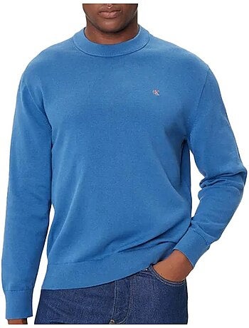 Calvin klein jeans easy sweatshirt blauw voor heren