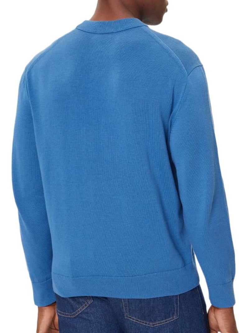 Calvin klein jeans easy sweatshirt blauw voor heren Blauw - Kiabi