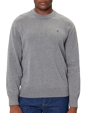 Calvin klein jeans easy sweatshirt blauw voor heren
