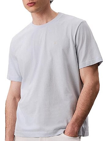 Calvin klein jeans heren t-shirt bruin easy lv04rc275g