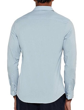 Calvin klein jeans effen camel overhemd voor heren