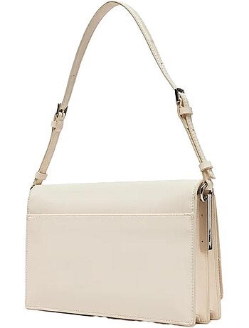 Calvin klein jeans elongated beige dames handtas