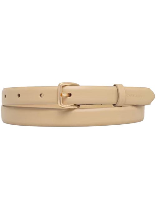 Calvin Klein Jeans Essential Buckle Beige Damesriem - Kiabi