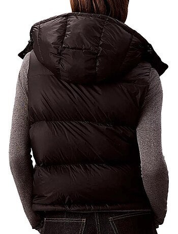 Calvin klein jeans essential zwart mouwloos damesjack