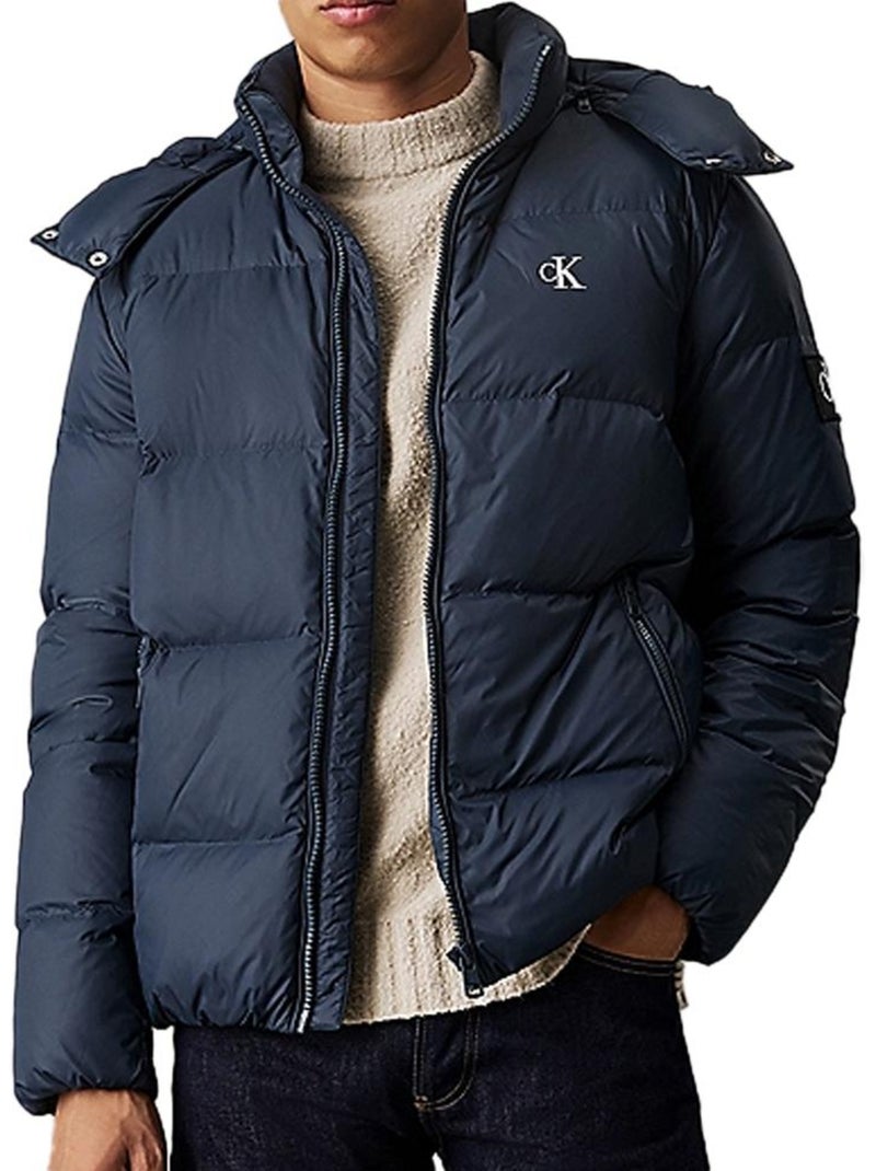 Calvin Klein Jeans Essentials Donsjack voor Heren - Marineblauw Marineblauw - Kiabi